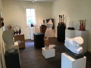 The gallery at Central Coast Sculpture School